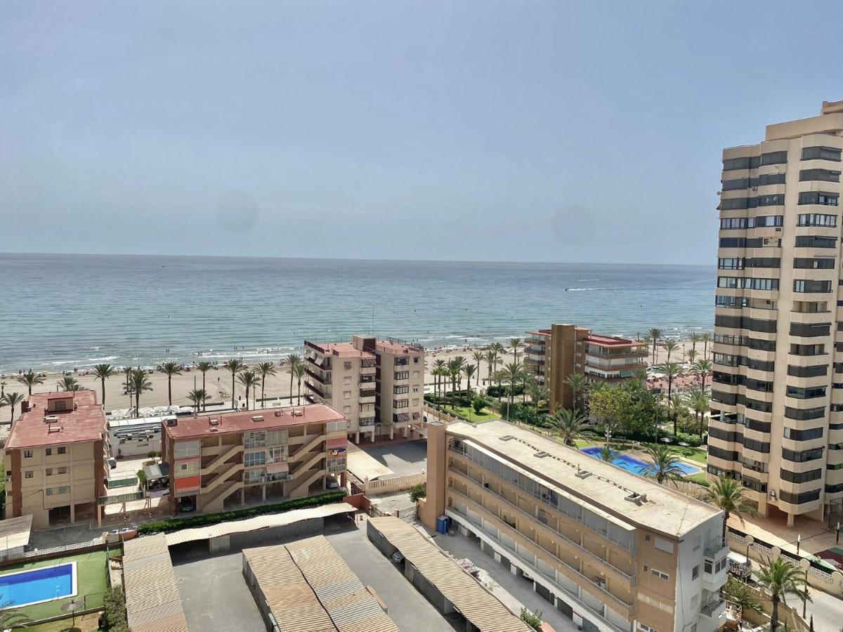 T Hercules Apto 6 Pax Vistas Al Mar, Aire Ac Wifi Inmo Leo Playa De San Juan Alicante Exteriér fotografie